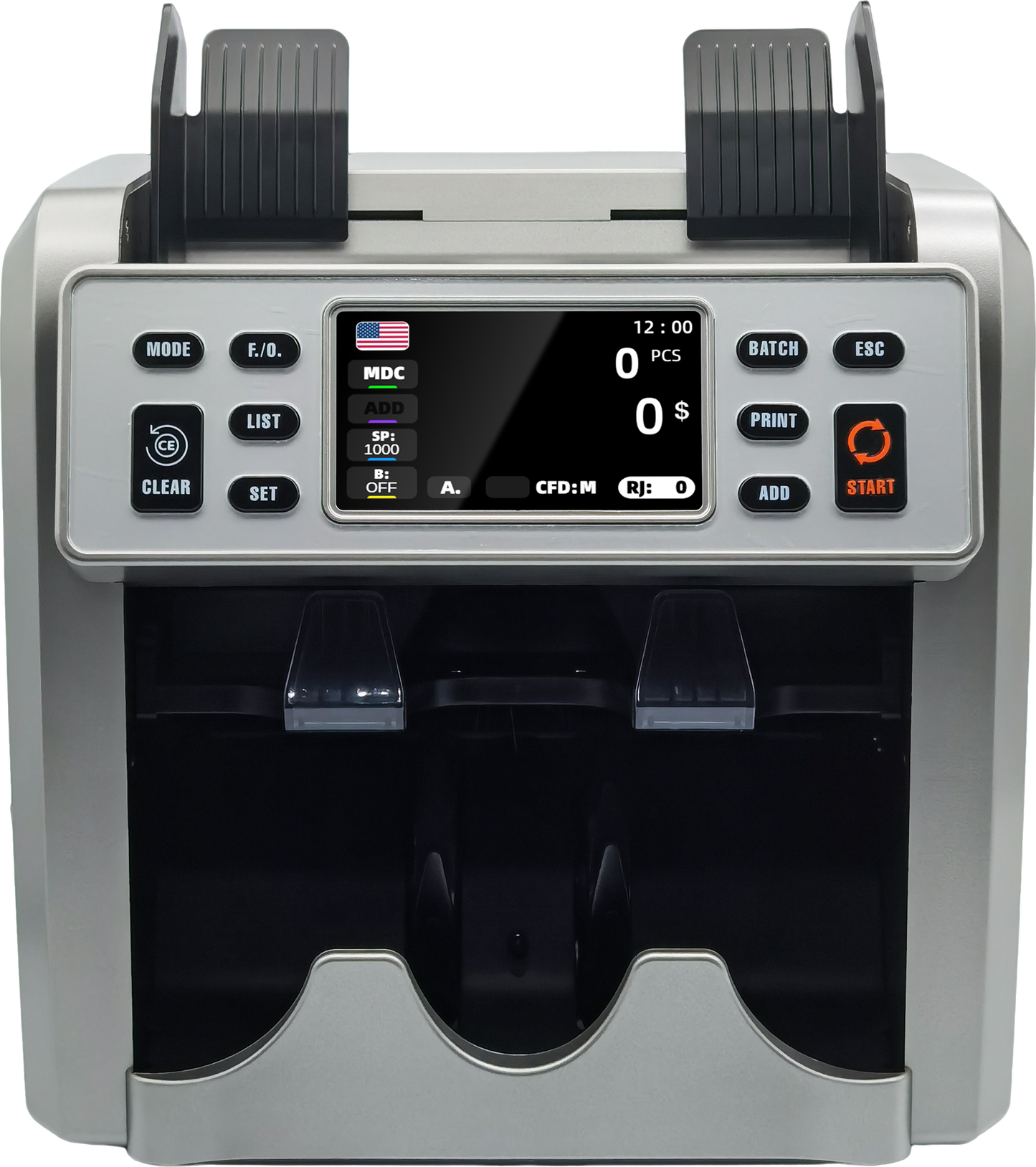 CASH FITNESS SORTING COUNTING MACHINE NY-1100 (Double Pocket)