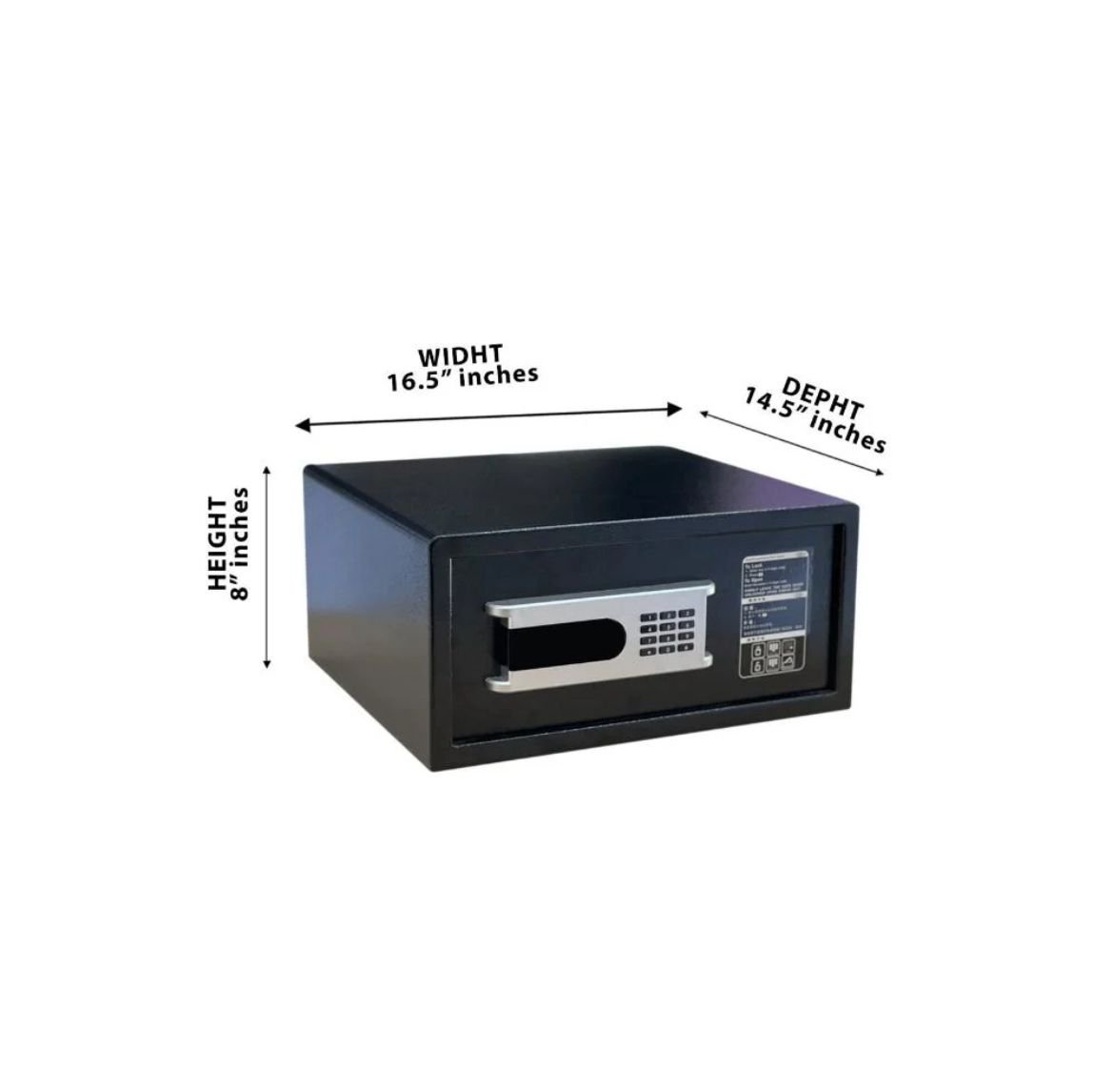 NY HT-02 Compact Digital Safe - newways