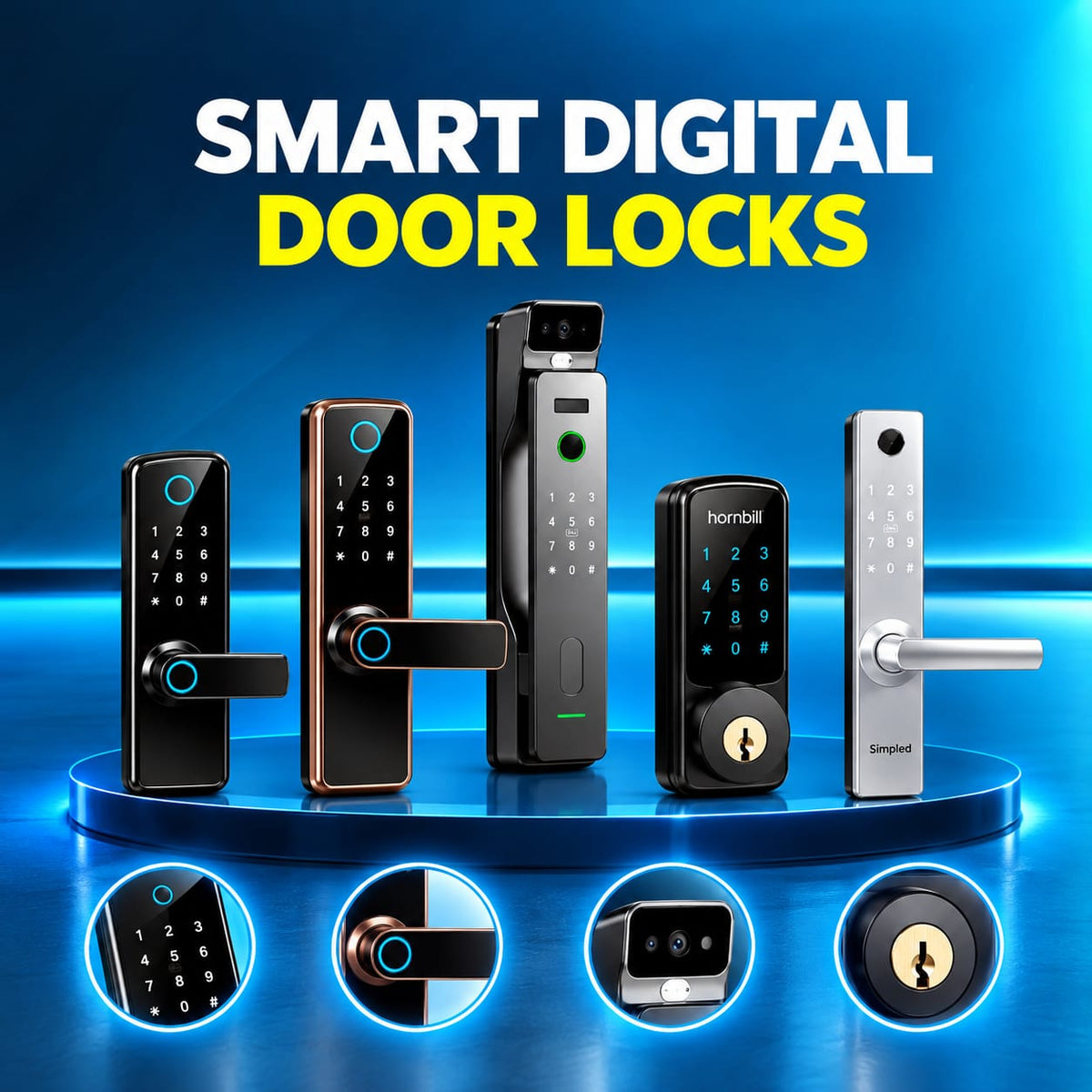 Smart Digital Door Locks - newways