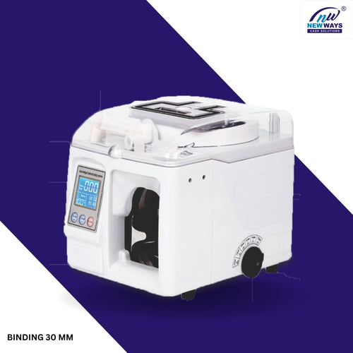 Cash Binding Machine Model # 102 (30MM ROLE SIZE) - newways